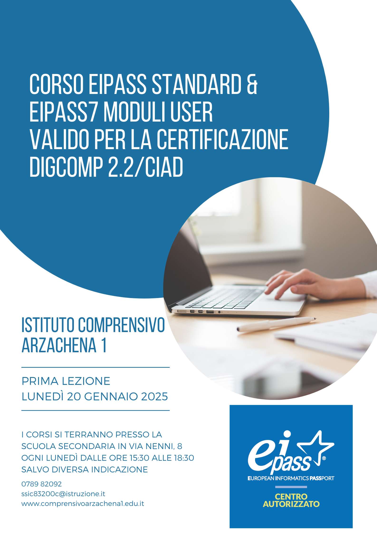 INIZIO CORSO EIPASS