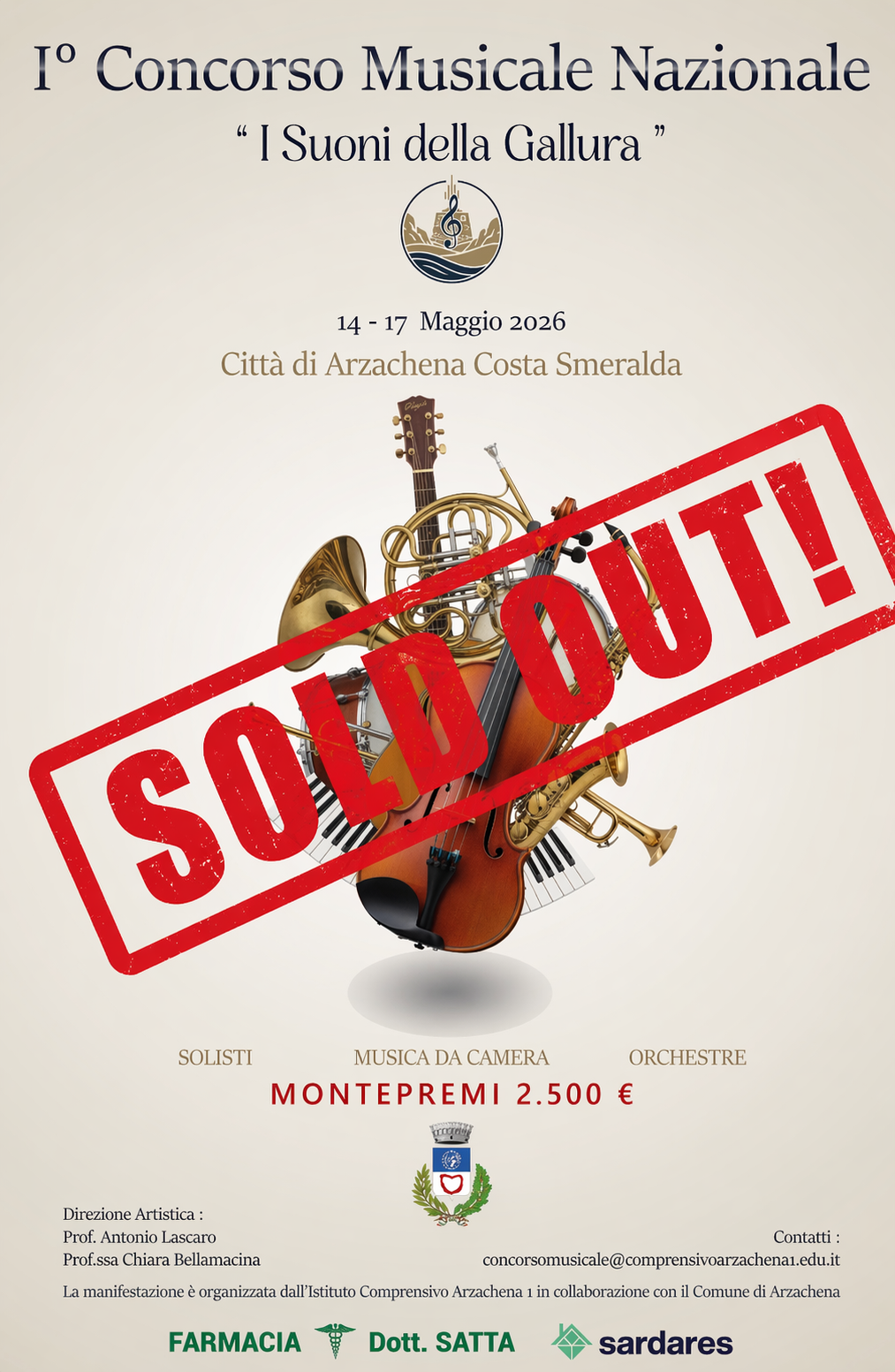 ISCRIZIONI CHIUSE - Concorso Musicale